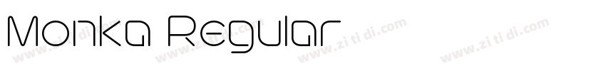 Monka Regular字体转换 Monka Regular字体转换